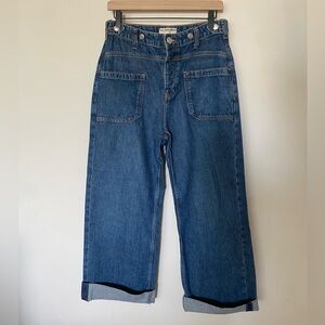 Free People Piper Wide Leg Jeans - 26